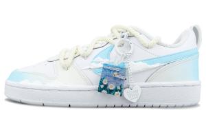 Кроссовки Nike Court Borough Skateboarding Shoes Women's Low-top Light Blue, голубой