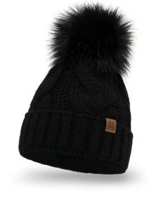 Шапка Vivisence 7014, черный