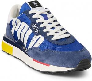 Polo Ralph Lauren мужские кроссовки из замши и нейлона, низкие, на шнуровке, Select Color