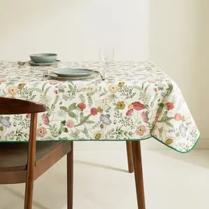 Скатерть ПВХ устойчивая к пятнам Flowers Basics El Corte Inglés, разноцветный