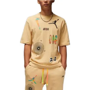 Jordan Футболка с рукавом дроп-шоулдер мужская Khaki