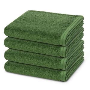 Vegan Life 4 X Набор полотенец Vossen im Set, 50x1x100 см цвет clover