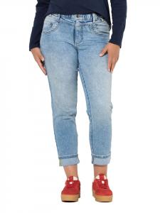 LAURASØN Джинсы из выбеленного денима