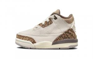 Кроссовки Jordan 3 Retro Palomino TD, бежевый