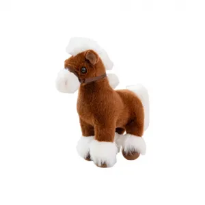 Милая лошадка плюшевая игрушка для рабочего стола, 25 см PUDOWRABBIT