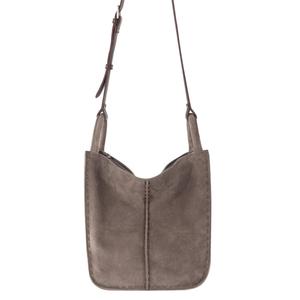 Сумка-кросс Los Feliz The Sak, Leather - Mushroom Suede