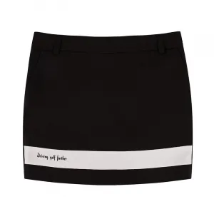 Повседневная короткая юбка женская EUROPEAN TOUR, черный