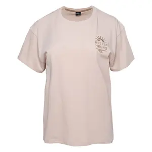 Футболка с коротким рукавом HI-TEC Ameli, бежевый