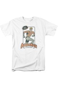 Футболка с коротким рукавом для взрослых DC Comics Am Action Figure Gildan, белый