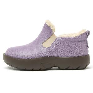 OULISASI Тёплые женские зимние ботинки до щиколотки фиолетовые, цвет Purple