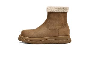 HLA Тёплые короткие зимние сапоги женские - верблюжий, цвет Camel