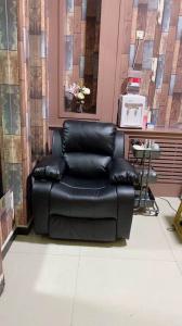 Компьютерное кресло Xihao Gaming Chair, черная дышащая кожа, ручное откидывание + поворот 360° + вращение