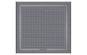 DIOR Шелковый  шарф Unisex Denim Blue