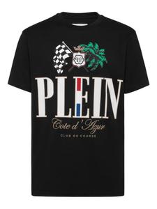 Футболка «Лазурный берег» Philipp Plein, черный