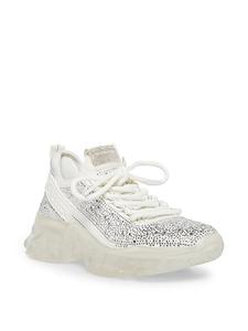 Кроссовки Maxima черные со стразами Steve Madden, мультиколор