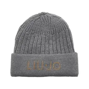 Кепка с заклепками и добавлением шерсти Liu Jo, серый