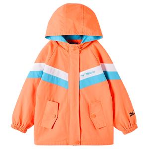 Детская куртка Mizuno, оранжевая