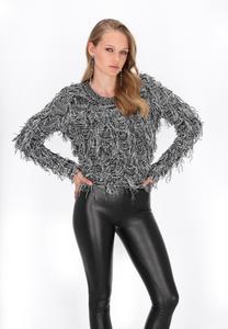 Джемпер myMo ROCKS Jumper, Black Grey/Black