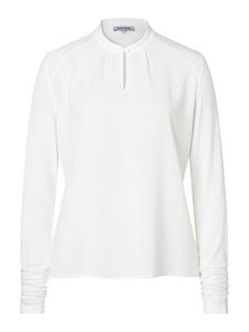 More & More Женская блузка-рубашка, сочетание тканей кремового цвета