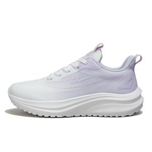 WARRIOR Женские беговые кроссовки низкие светло-зеленые/светло-фиолетовые белые фиолетовые, цвет White Purple