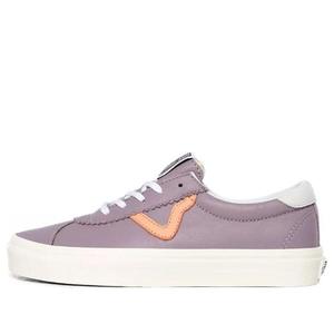 Кроссовки sport soft leather purple Vans, фиолетовый