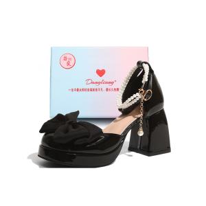 Be good Модные и универсальные туфли на массивном каблуке 8 см в мягком стиле, подарочный набор для женщин - розовый, цвет Pink