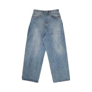 Джинсы Vetements Back To Front Jeans, Distressed Blue
