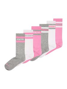 Носки CONVERSE, mottled grey/Pink/White