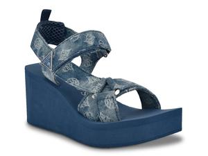 Сандалии Guess Daysa Wedge Sandal, синий