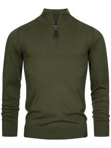 Свитер INDICODE JEANS Gore, темно-зеленый