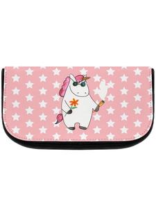 Косметичка Mr & Mrs Panda Einhorn Woodstock ohne Spruch, цвет rot pastell