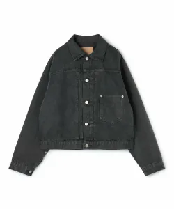 Джинсовая куртка из переработанного хлопка Sea Island Galerie Vie, цвет 17 Charcoal Gray