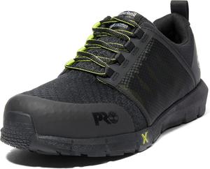 Timberland PRO мужские защитные туфли Powertrain Alloy Toe, Black/High-Vis-2024 New