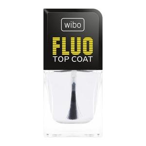 Бесцветное покрытие для ногтей, 8,5 мл Wibo, Fluo Top Coat