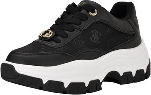 Кроссовки GUESS Womens Berrett, Black/White Logo 001