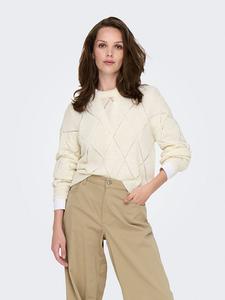 Свитер ONLY, кремовый