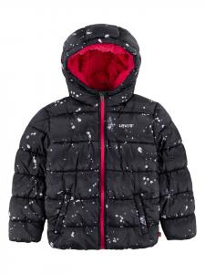 Пуховик Levi's Kids, черный