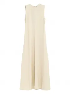 Платье макси без рукавов TOTEME, нейтральный