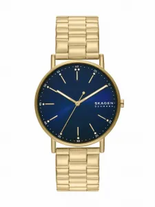 Мужские аналоговые часы Skage из нержавеющей стали SKW6945 Skagen, цвет Gold