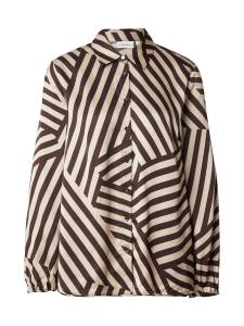 Блуза COMMA, темно-коричневый