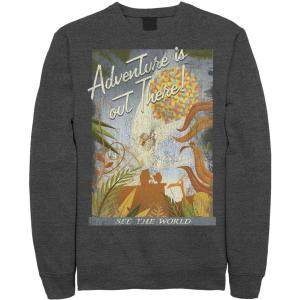 Мужской винтажный свитшот с потертостями Disney/Pixar Up Poster Licensed Character