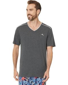 Топ Tommy Bahama Top Short Sleeve, цвет Faded Black