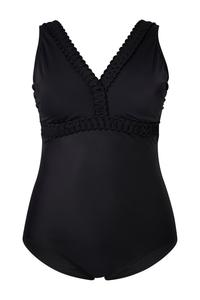 Треугольный купальник Ulla Popken, черный