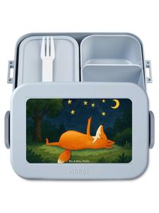 Mr. & Mrs. Panda Ланч-бокс Fox and Star Design в пастельно-голубом цвете