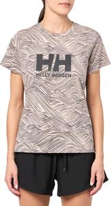 Helly-Hansen Женская Футболка Hh Logo Graphic 2.0 Helly Hansen, 094 Pink Cloud Wave