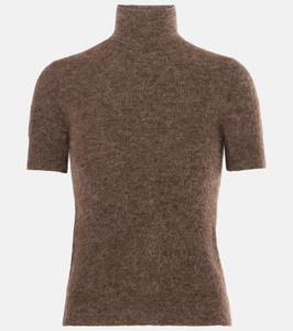 Водолазка из смесовой шерсти Ralph Lauren Collection, Taupe Heather