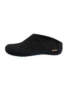 Тапочки glerups Pantoffeln Naturkautschuksohle Schwarz, цвет charcoal