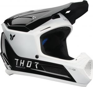 Детский мотокроссовый шлем Thor fleet storm, Black/White