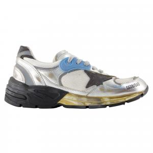 Кроссовки Running Dad - Golden Goose Deluxe Brand - Кожа - Серебристый Golden Goose, серебряный