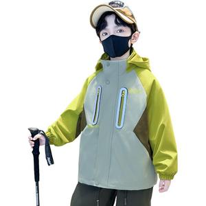 Детская одежда для активного отдыха, возраст 3-7 лет PROTECTCAMEL, желтый зеленый